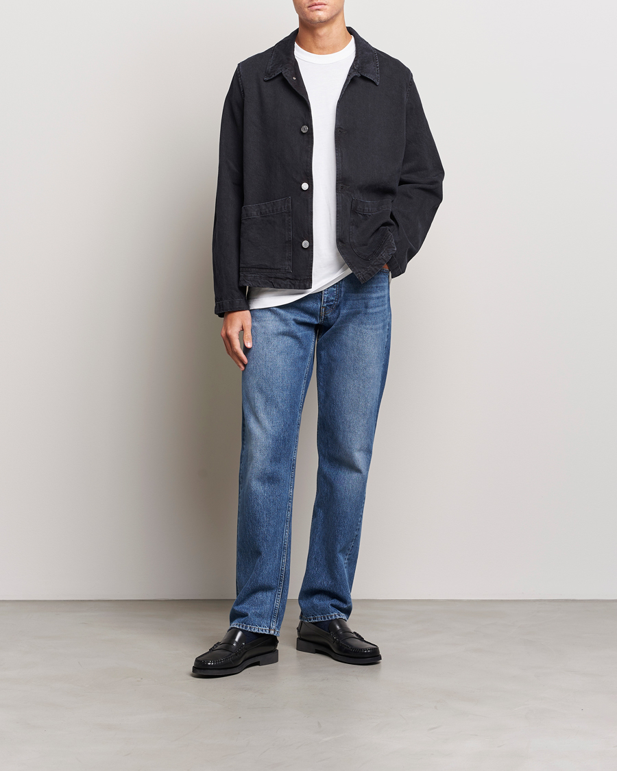Hombres | Abrigos y chaquetas | Sunflower | Worker Denim Jacket Black