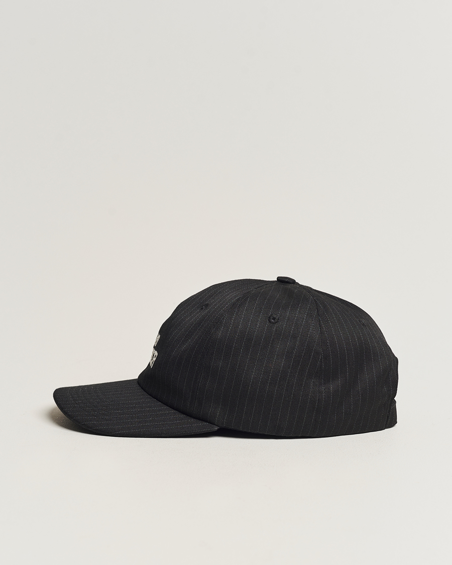 Hombres | Sunflower Pinstripe Dad Cap Black | Sunflower | Pinstripe Dad Cap Black