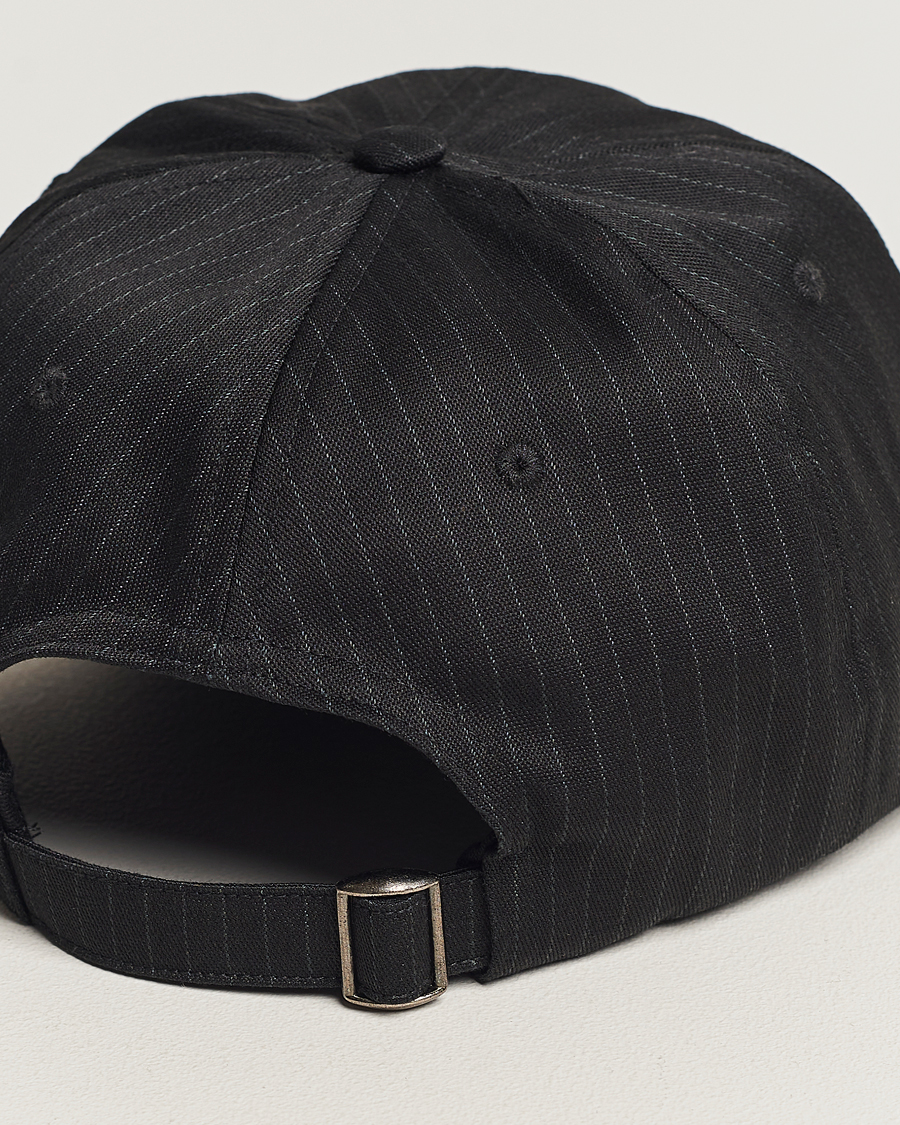Hombres | Sunflower Pinstripe Dad Cap Black | Sunflower | Pinstripe Dad Cap Black