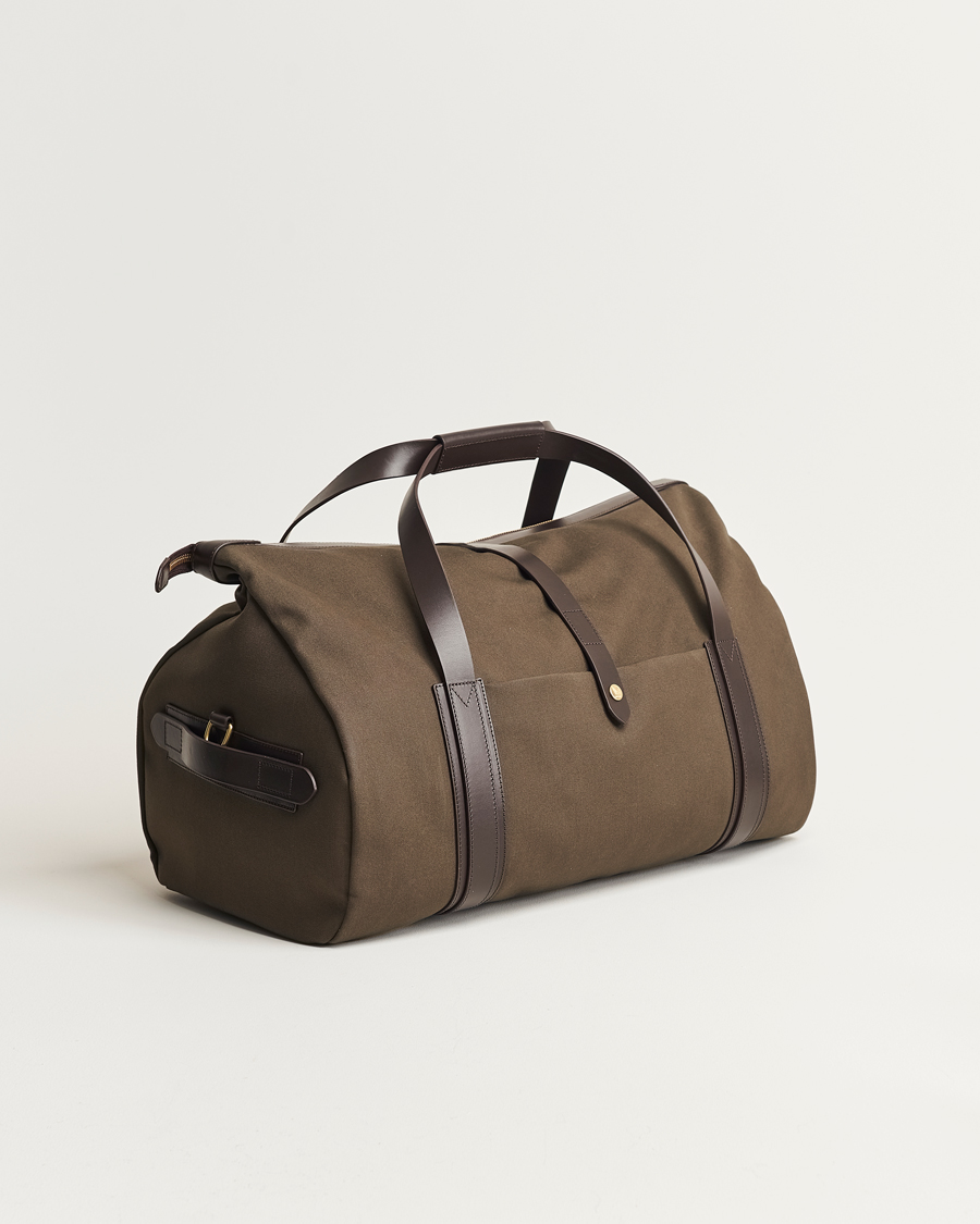 Hombres | Bolsos | Mismo | M/S Explorer Weekendbag Army/Dark Brown