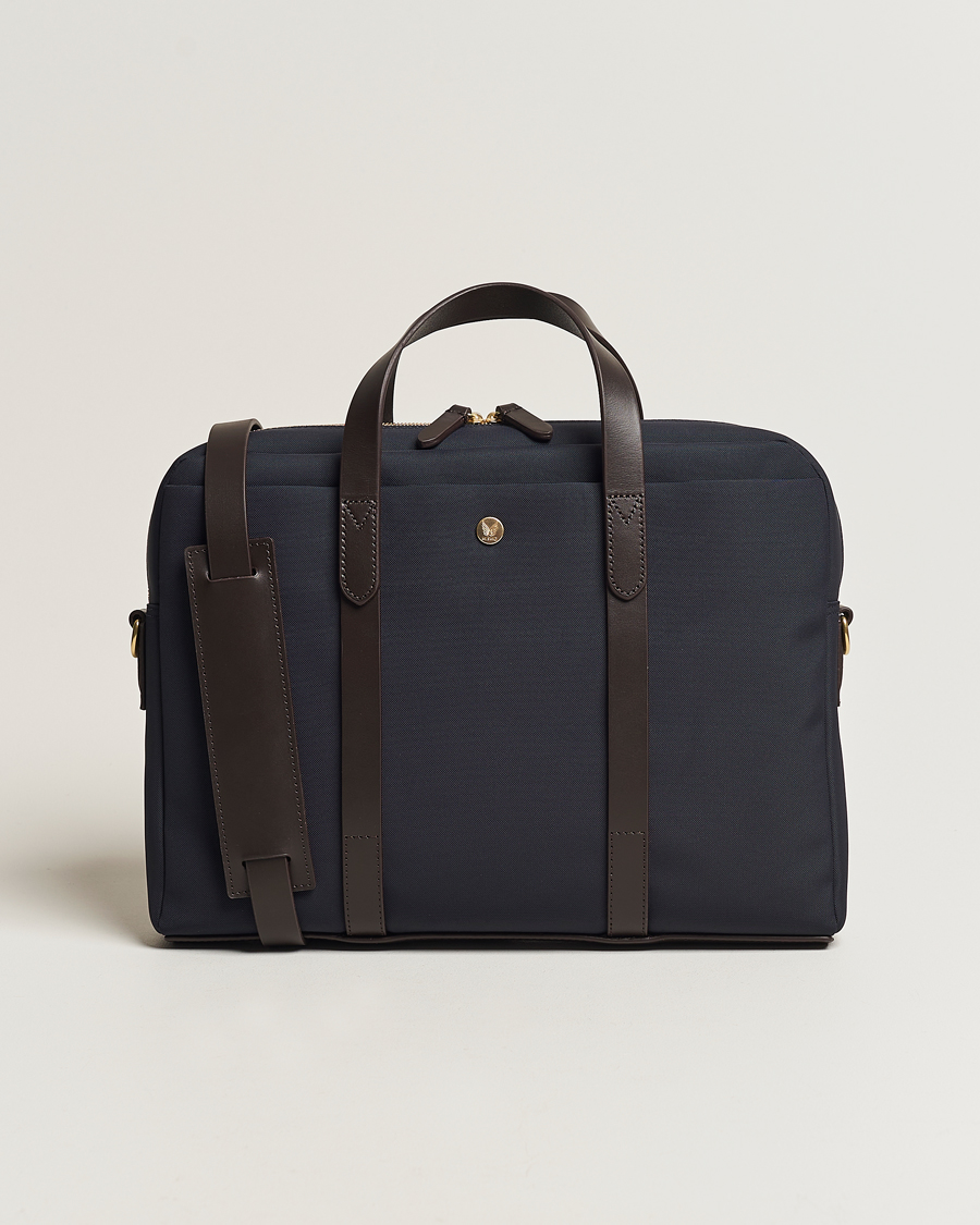 Hombres | Bolsos | Mismo | M/S Aspire Briefcase Navy/Dark Brown