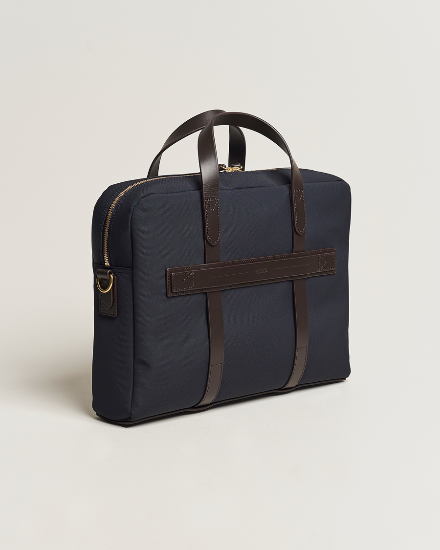 Hombres | Bolsos | Mismo | M/S Aspire Briefcase Navy/Dark Brown