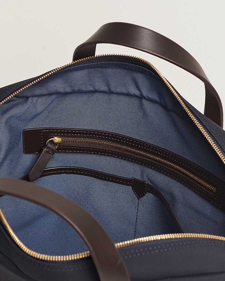 Hombres | Bolsos | Mismo | M/S Aspire Briefcase Navy/Dark Brown
