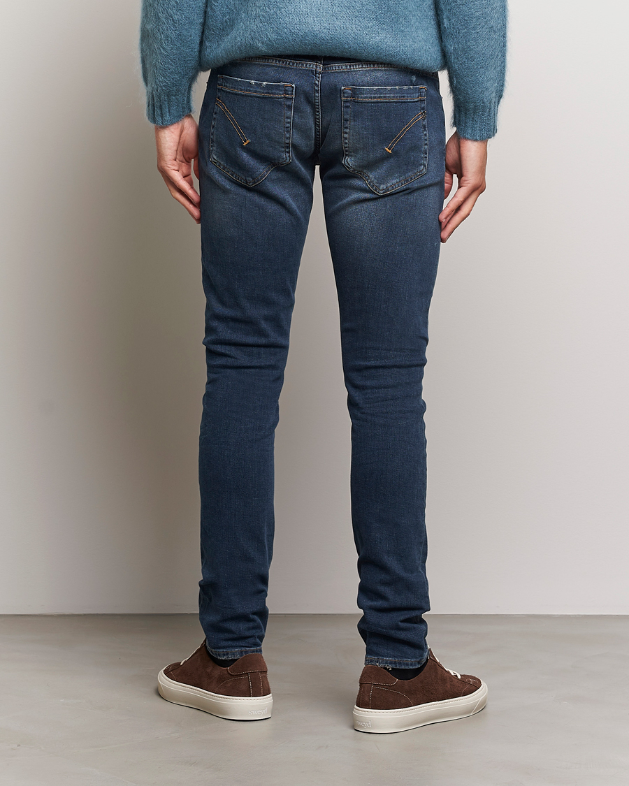 Hombres | Vaqueros | Dondup | George Destroyed Jeans Dark Blue