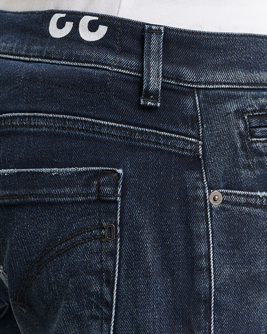 Hombres | Vaqueros | Dondup | George Destroyed Jeans Blue Black