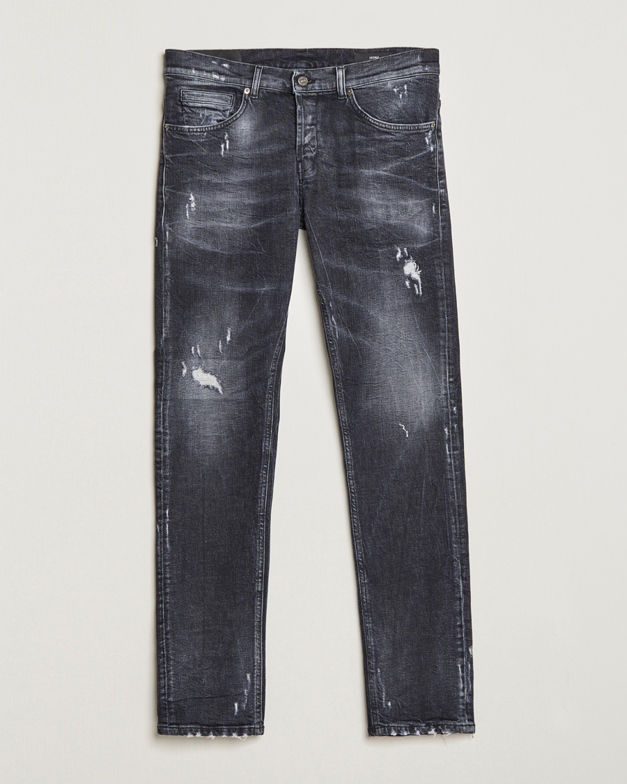 Hombres | Vaqueros | Dondup | George Destroyed Jeans Vintage Black