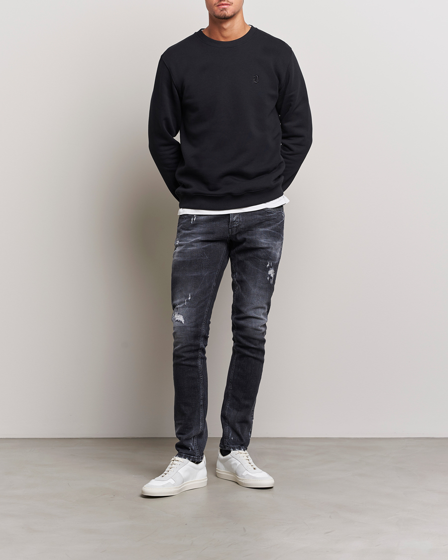 Hombres | Vaqueros | Dondup | George Destroyed Jeans Vintage Black