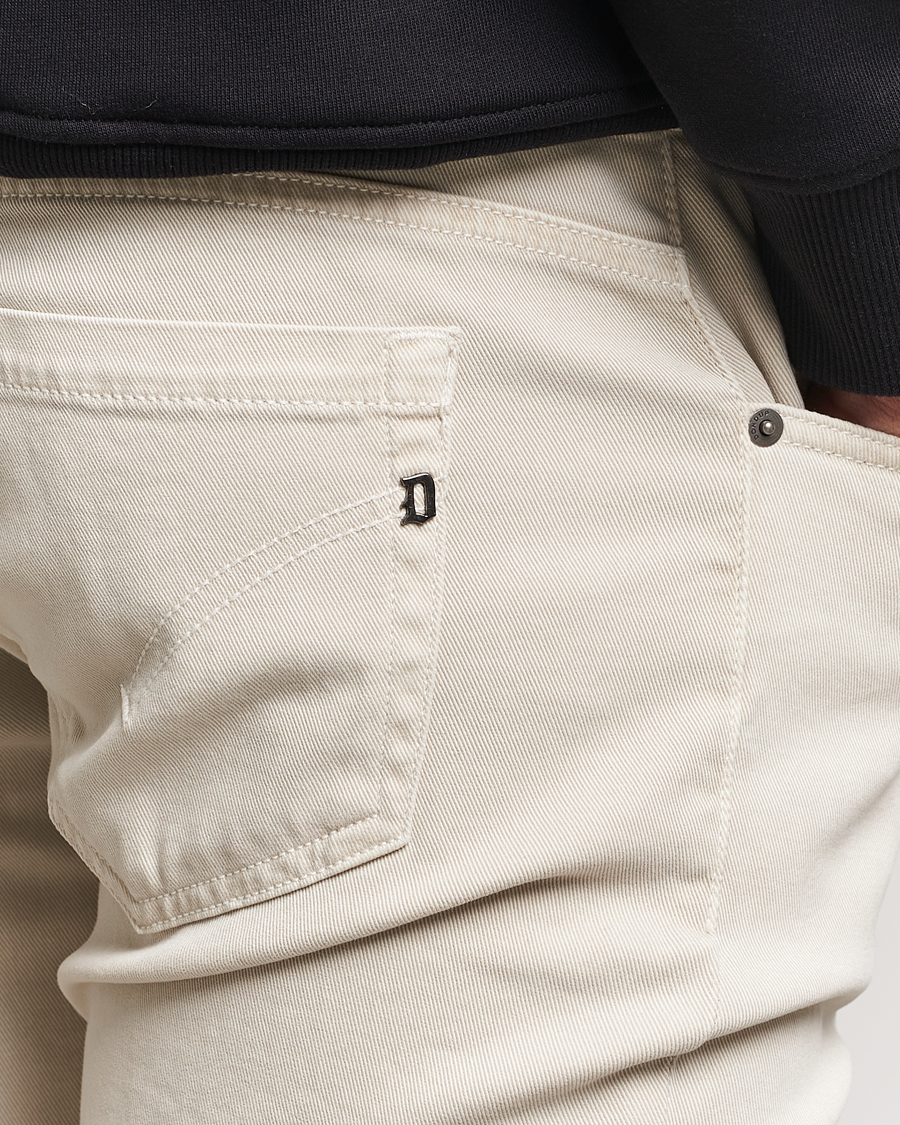 Hombres | Vaqueros | Dondup | George 5-Pocket Jeans Light Sand