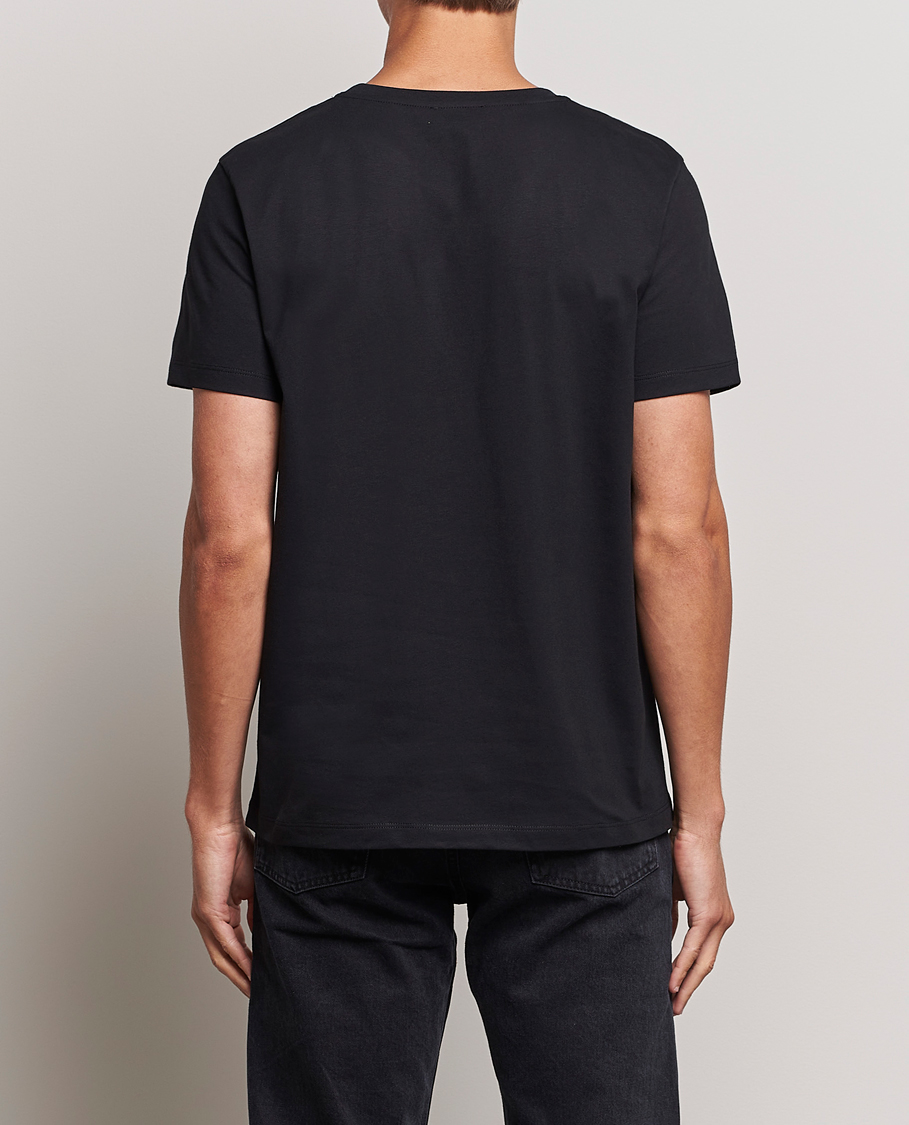 Hombres | Camisetas | Dondup | Logo Crew Neck T-Shirt Black