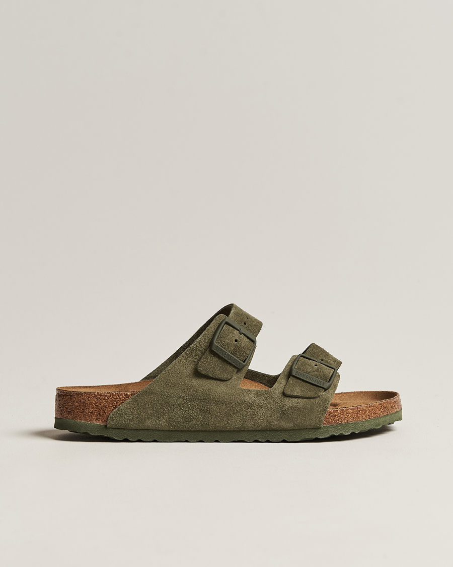 Hombres | BIRKENSTOCK Arizona Classic Footbed Thyme Suede | BIRKENSTOCK | Arizona Classic Footbed Thyme Suede
