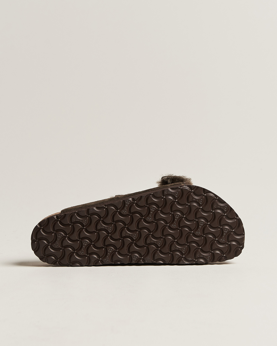 Hombres | Sandalias y chanclas | BIRKENSTOCK | Arizona Classic Footbed Shearling Mocha Suede