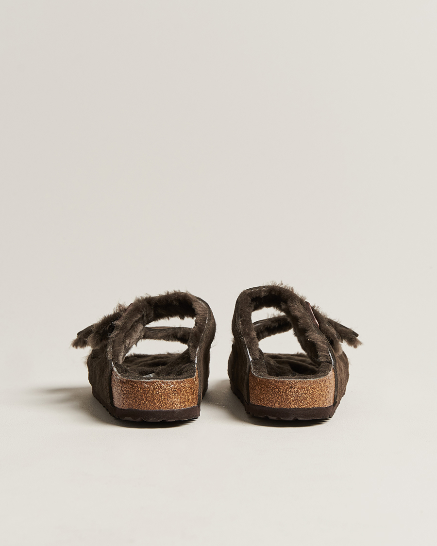 Hombres | Sandalias y chanclas | BIRKENSTOCK | Arizona Classic Footbed Shearling Mocha Suede