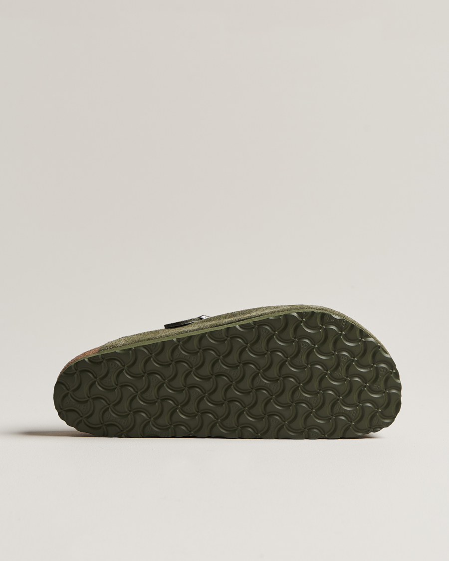 Hombres | BIRKENSTOCK Boston Shearling Thyme Suede | BIRKENSTOCK | Boston Shearling Thyme Suede