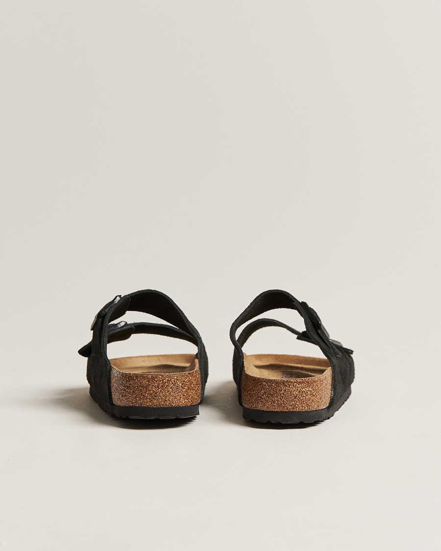 Hombres | Sandalias y chanclas | BIRKENSTOCK | Arizona Soft Footbed Black Suede