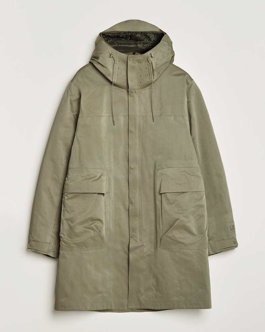 Hombres | Abrigos y chaquetas | C.P. Company | Metropolis A.A.C. Two in One Down Parka Olive