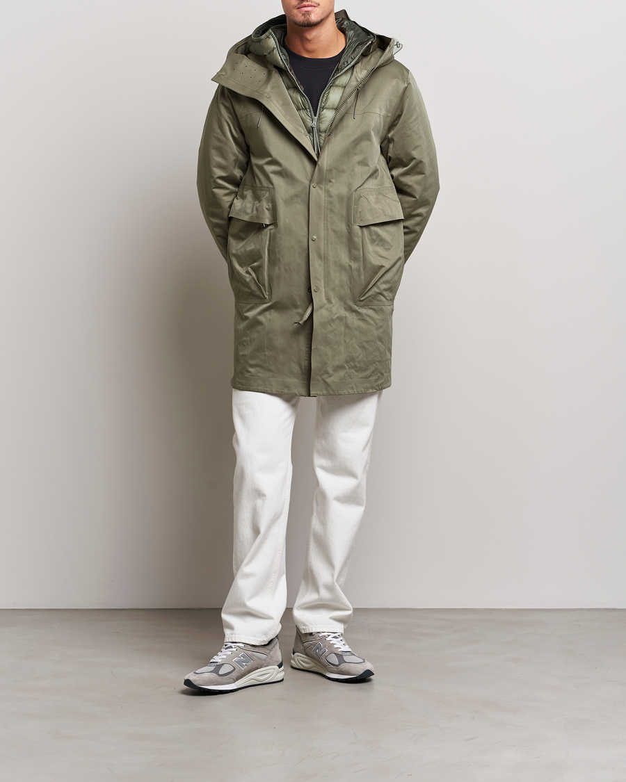 Hombres | Abrigos y chaquetas | C.P. Company | Metropolis A.A.C. Two in One Down Parka Olive