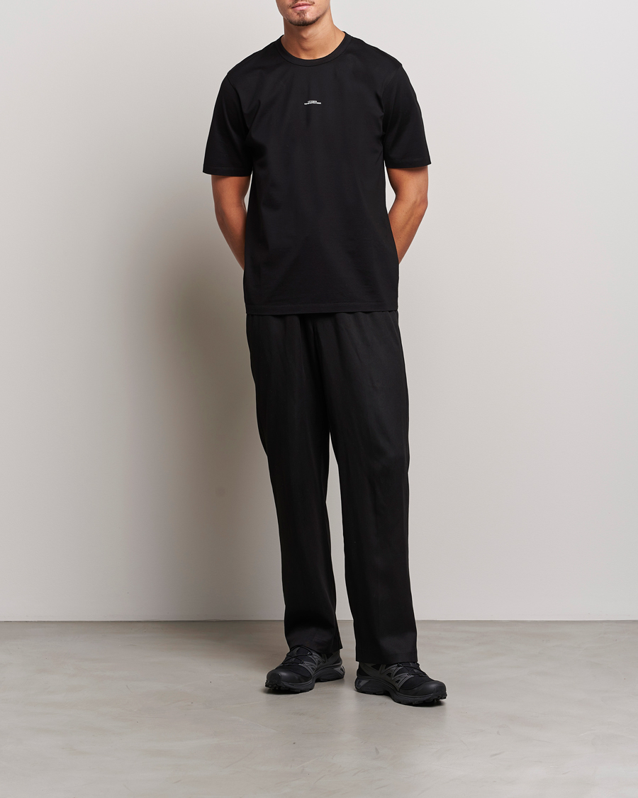 Hombres | Camisetas | C.P. Company | Metropolis Mercerized Jersey T-Shirts Black
