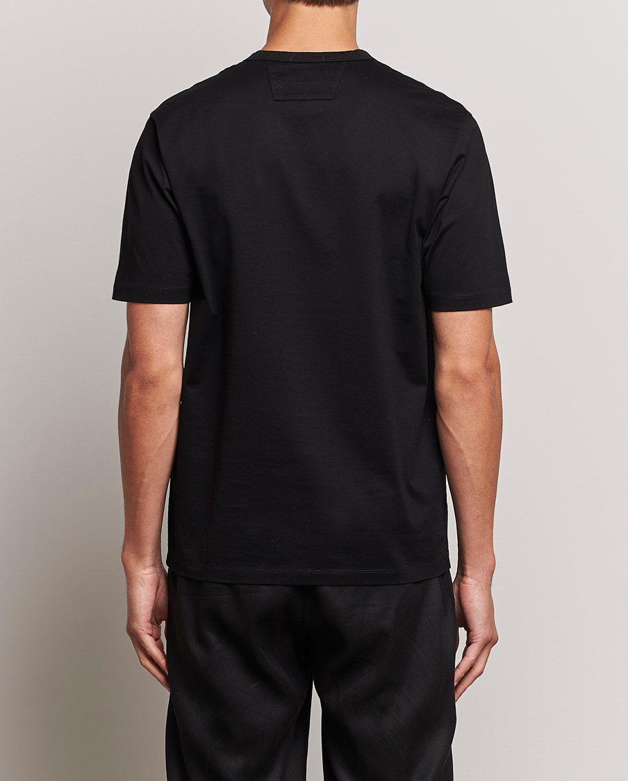 Hombres | Camisetas | C.P. Company | Metropolis Mercerized Jersey T-Shirts Black