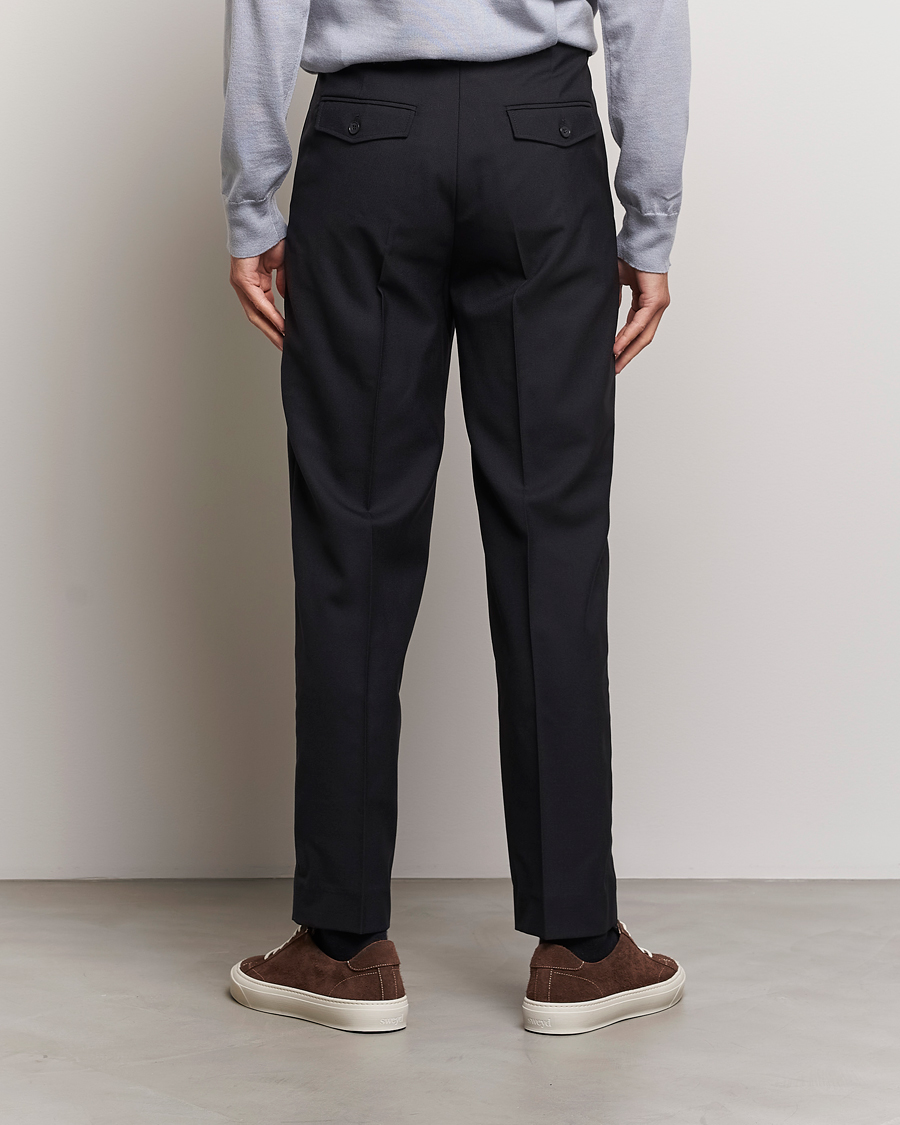 Hombres | Pantalones | Filippa K | Mateo Wool Trousers Black