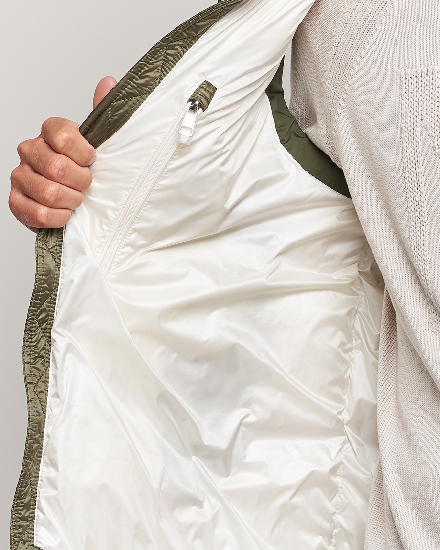 Hombres | Abrigos y chaquetas | Moncler | Oust Shearling Down Vest Olive