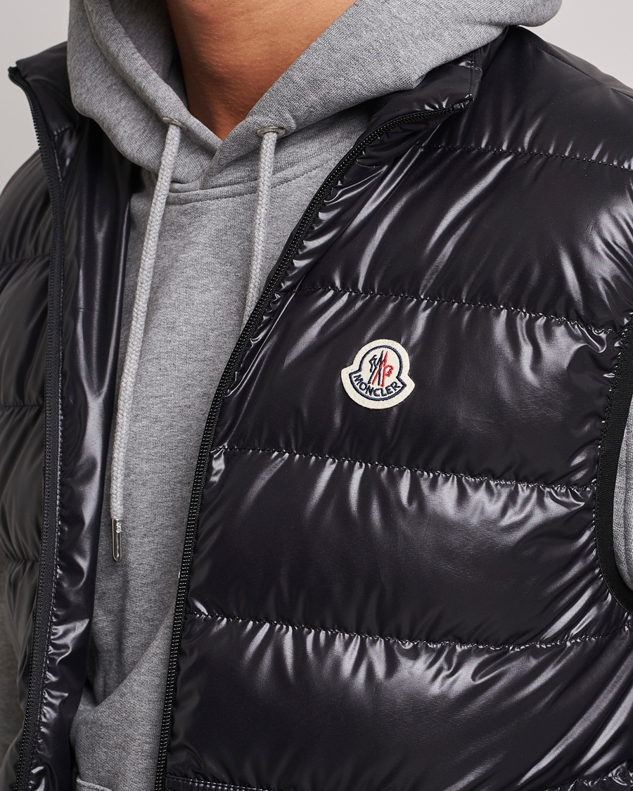 Hombres | Abrigos y chaquetas | Moncler | Aube Down Vest Black