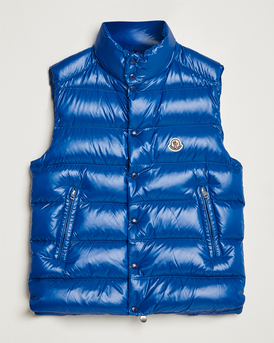 Hombres | Abrigos y chaquetas | Moncler | Tibb Vest Cobalt Blue
