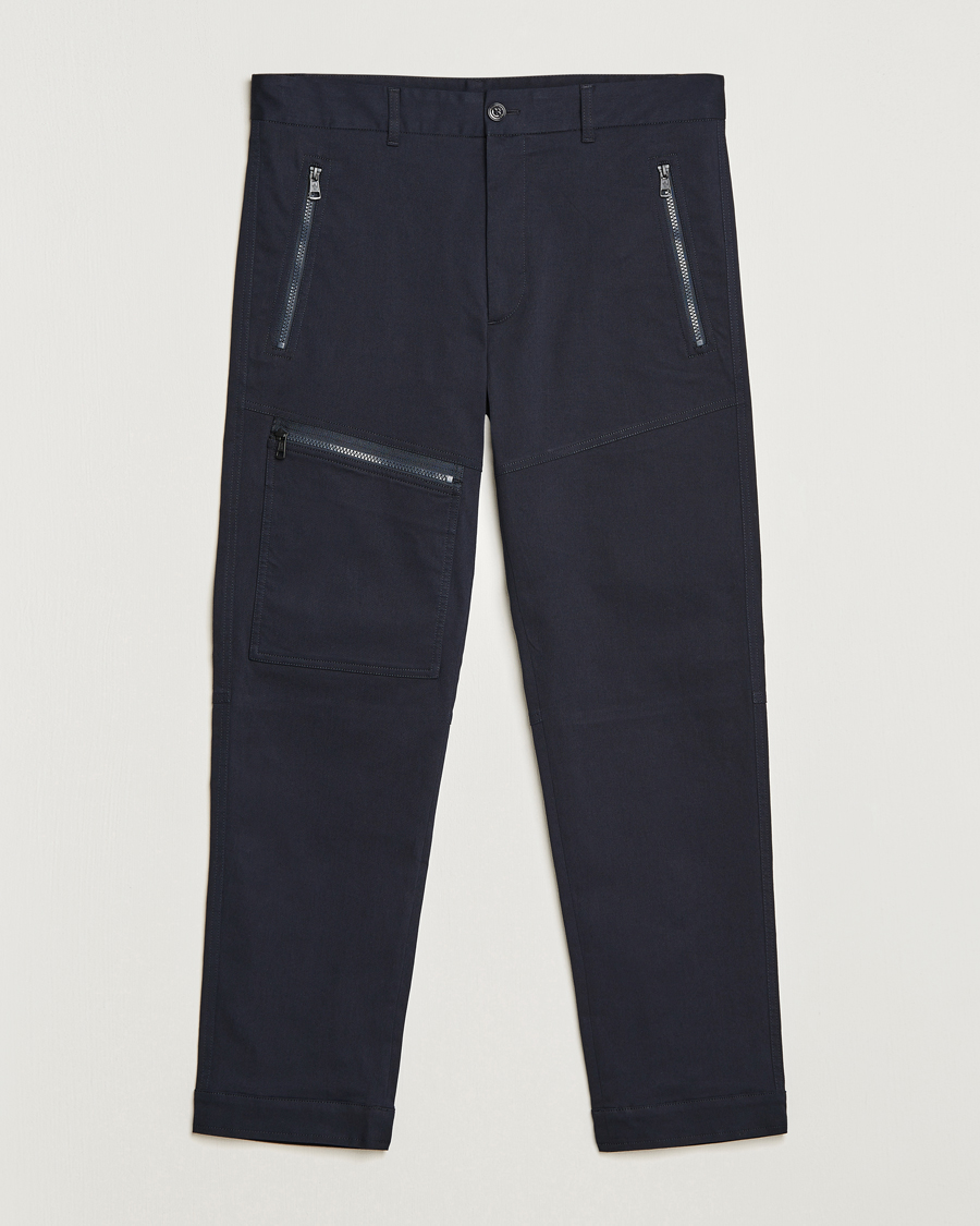 Hombres | Pantalones | Moncler | Technical Zip Trousers Navy
