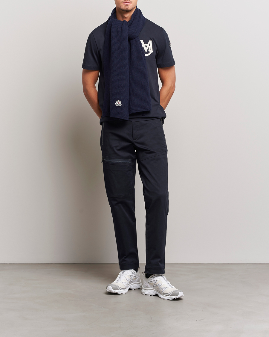 Hombres | Pantalones | Moncler | Technical Zip Trousers Navy