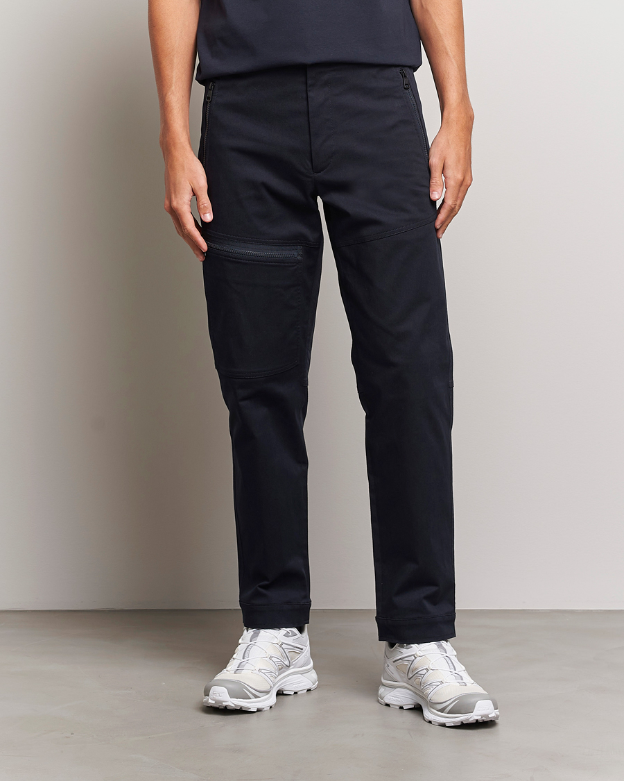 Hombres | Pantalones | Moncler | Technical Zip Trousers Navy