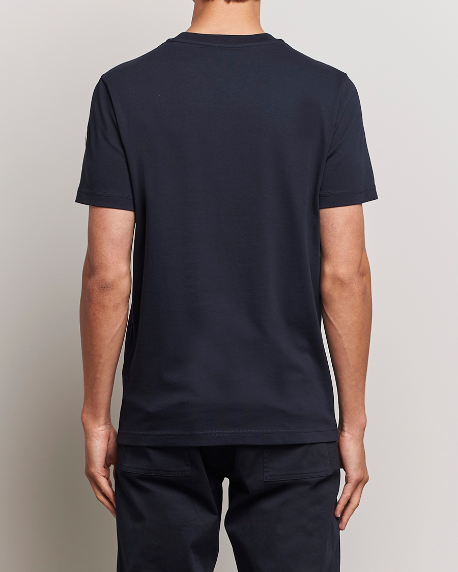 Hombres | Camisetas | Moncler | Embossed Logo T-Shirt Navy