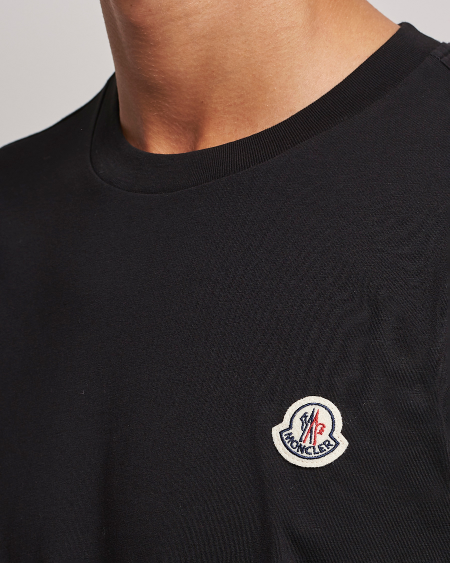Hombres | Camisetas | Moncler | 3-Pack Logo T-Shirt Black/Grey/White
