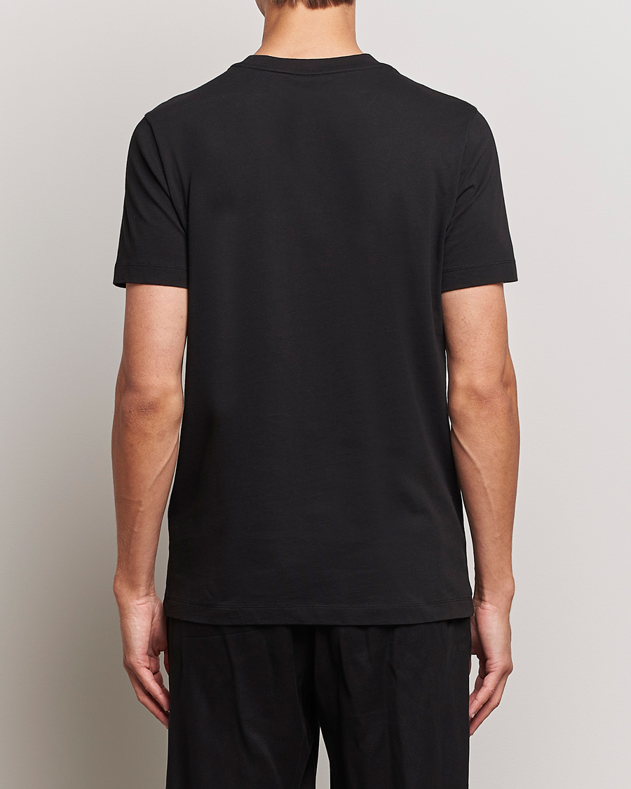 Hombres | Camisetas | Moncler | Lettering Logo T-Shirt Black