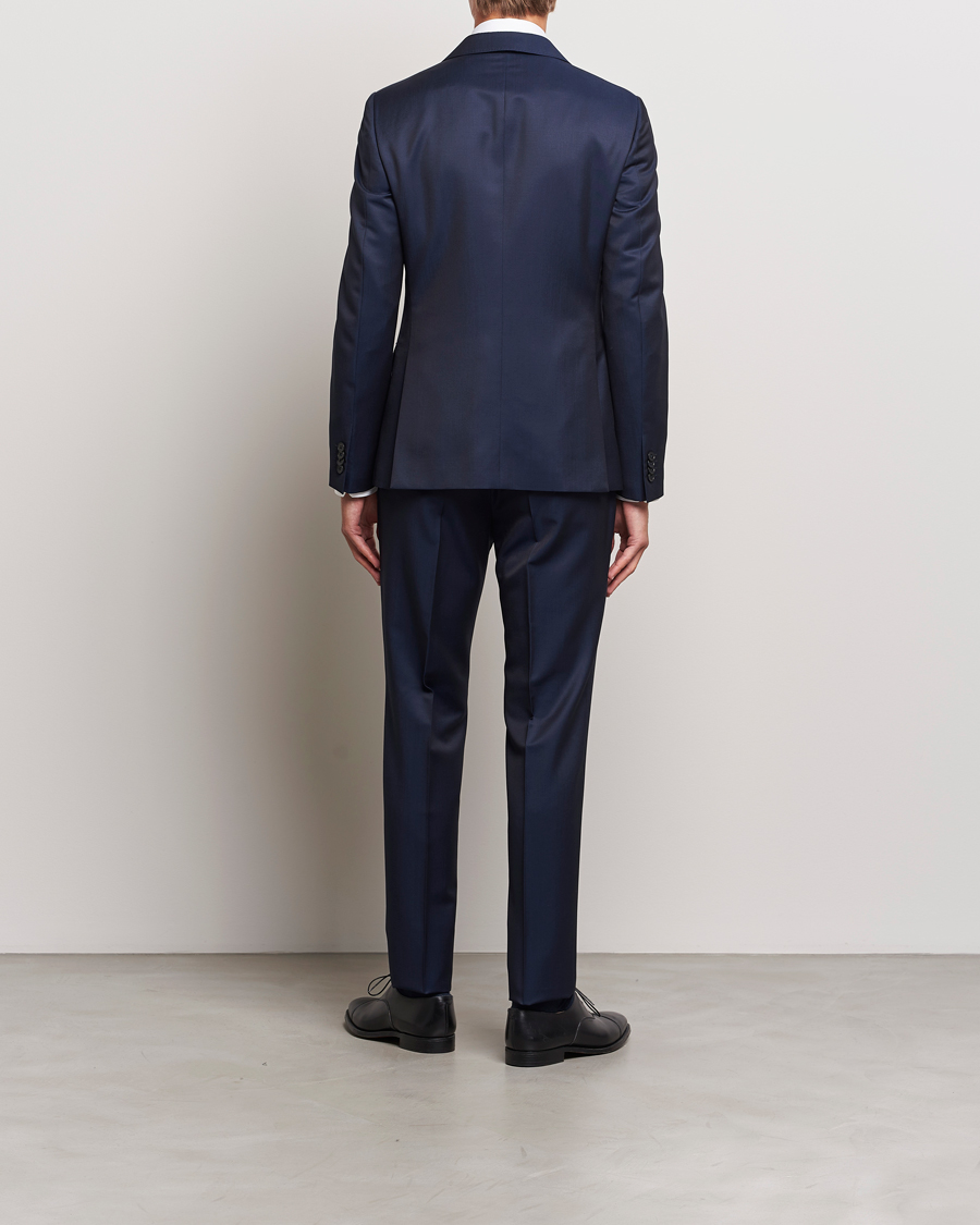 Hombres | Trajes | Zegna | Tailored Wool Suit Dark Blue