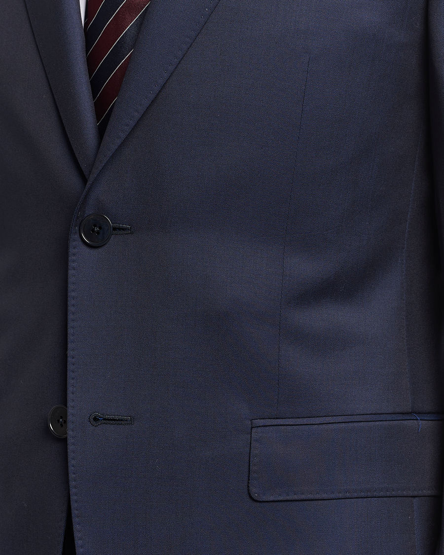 Hombres | Trajes | Zegna | Tailored Wool Suit Dark Blue