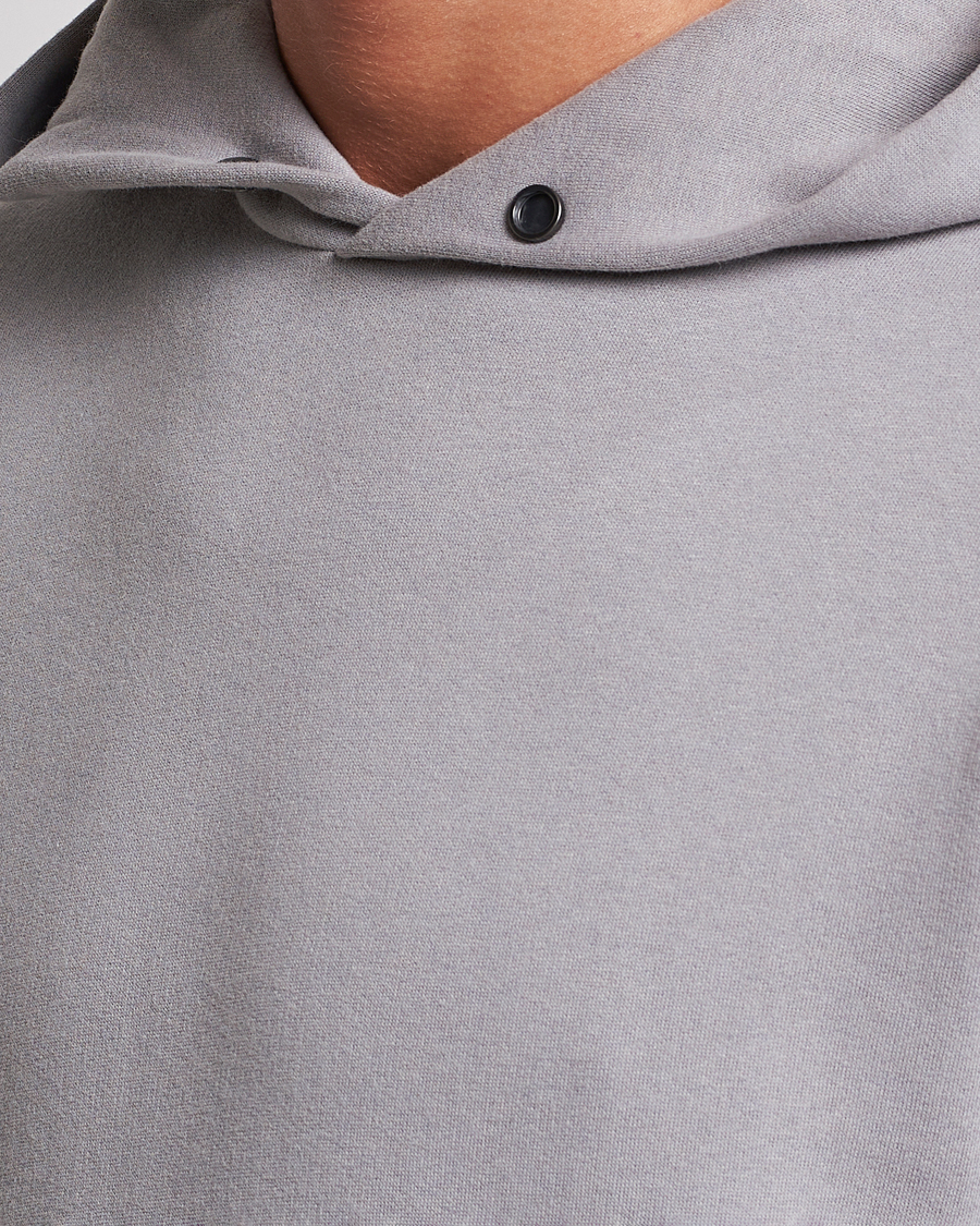 Hombres | Jerséis y prendas de punto | Zegna | Cotton/Cashmere Hoodie Light Grey