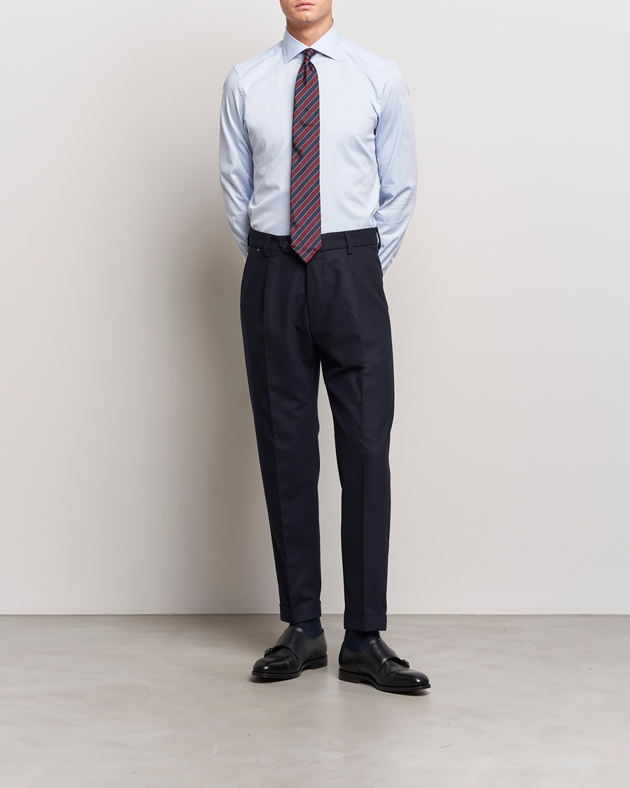 Hombres | Camisas | Zegna | Slim Fit Dress Shirt Light Blue