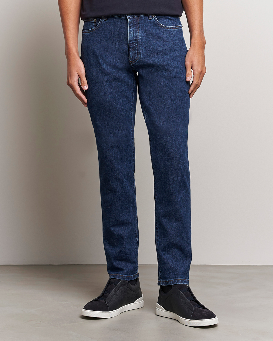 Hombres | Vaqueros | Zegna | 5-Pocket Denim Pants Stone Wash