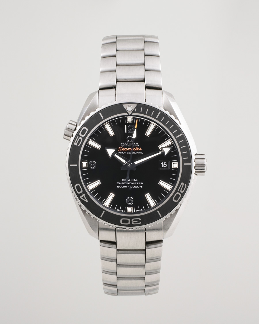 Hombres | Omega Pre-Owned Seamaster Planet Ocean 232.30.46.21.01.001 Steel Black | Omega Pre-Owned | Seamaster Planet Ocean 232.30.46.21.01.001 Steel Black