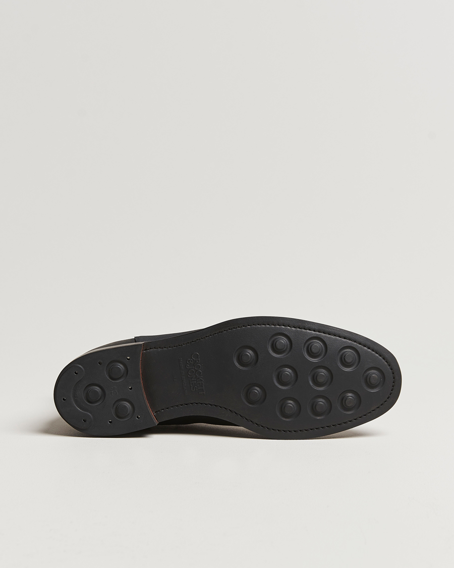 Hombres | Botas | Crockett & Jones | Chelsea 5 Black Rough-Out Suede
