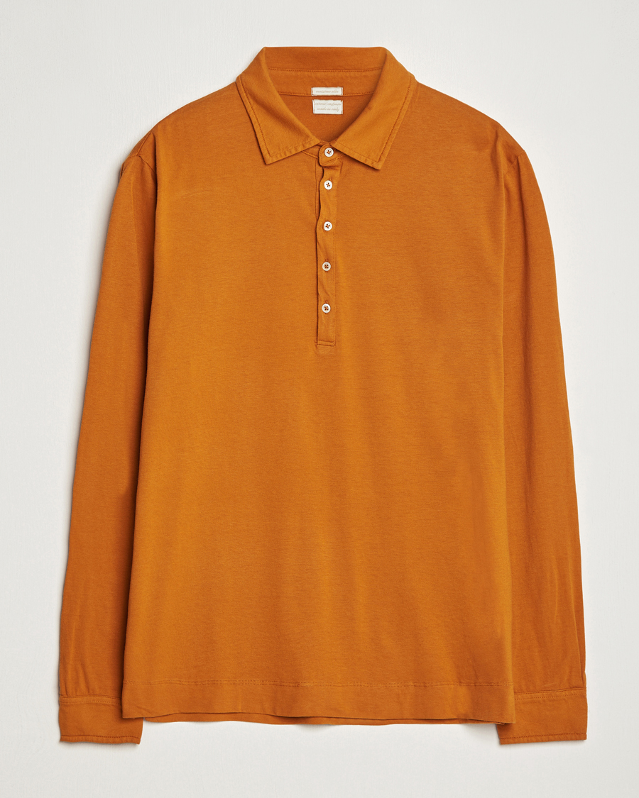 Hombres | Jerséis y prendas de punto | Massimo Alba | Ischia Cotton/Cashmere Polo Brick
