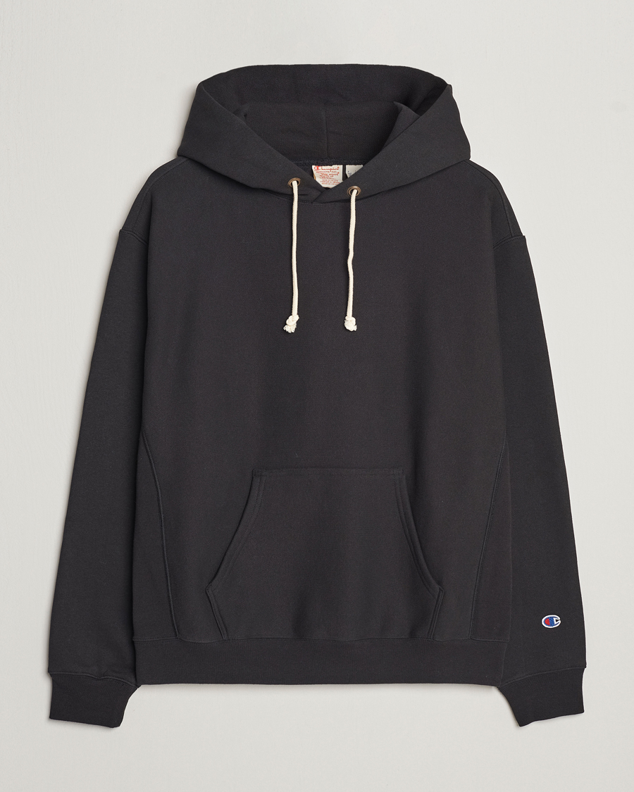 Hombres | Jerséis y prendas de punto | Champion | Reverse Weave Soft Fleece Hoodie Black Beauty