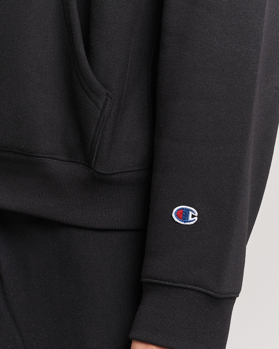 Hombres | Jerséis y prendas de punto | Champion | Reverse Weave Soft Fleece Hoodie Black Beauty