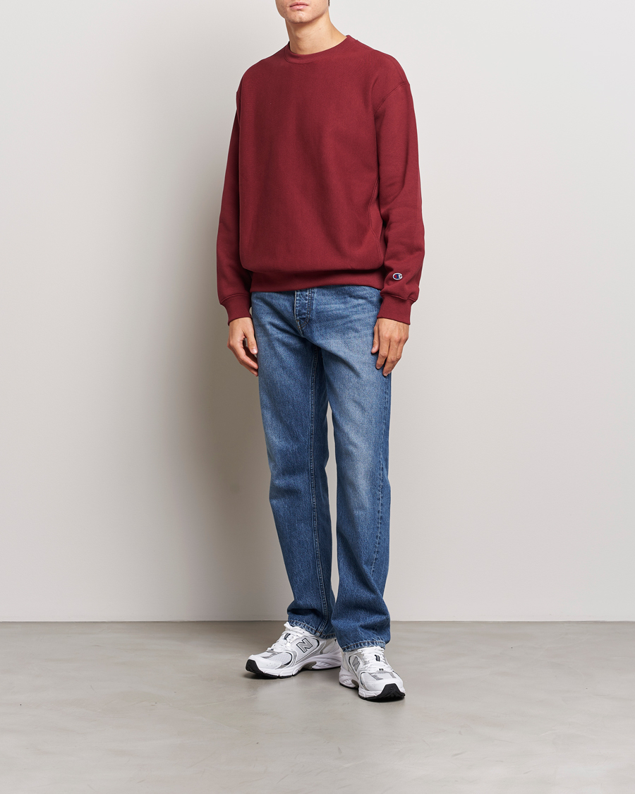Hombres | Jerséis y prendas de punto | Champion | Reverse Weave Soft Fleece Sweatshirt Cabernet
