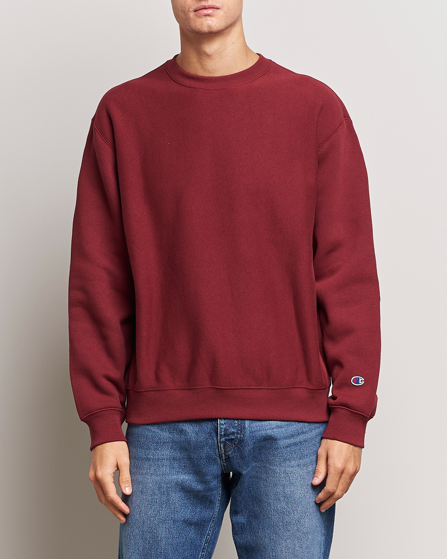 Hombres | Jerséis y prendas de punto | Champion | Reverse Weave Soft Fleece Sweatshirt Cabernet