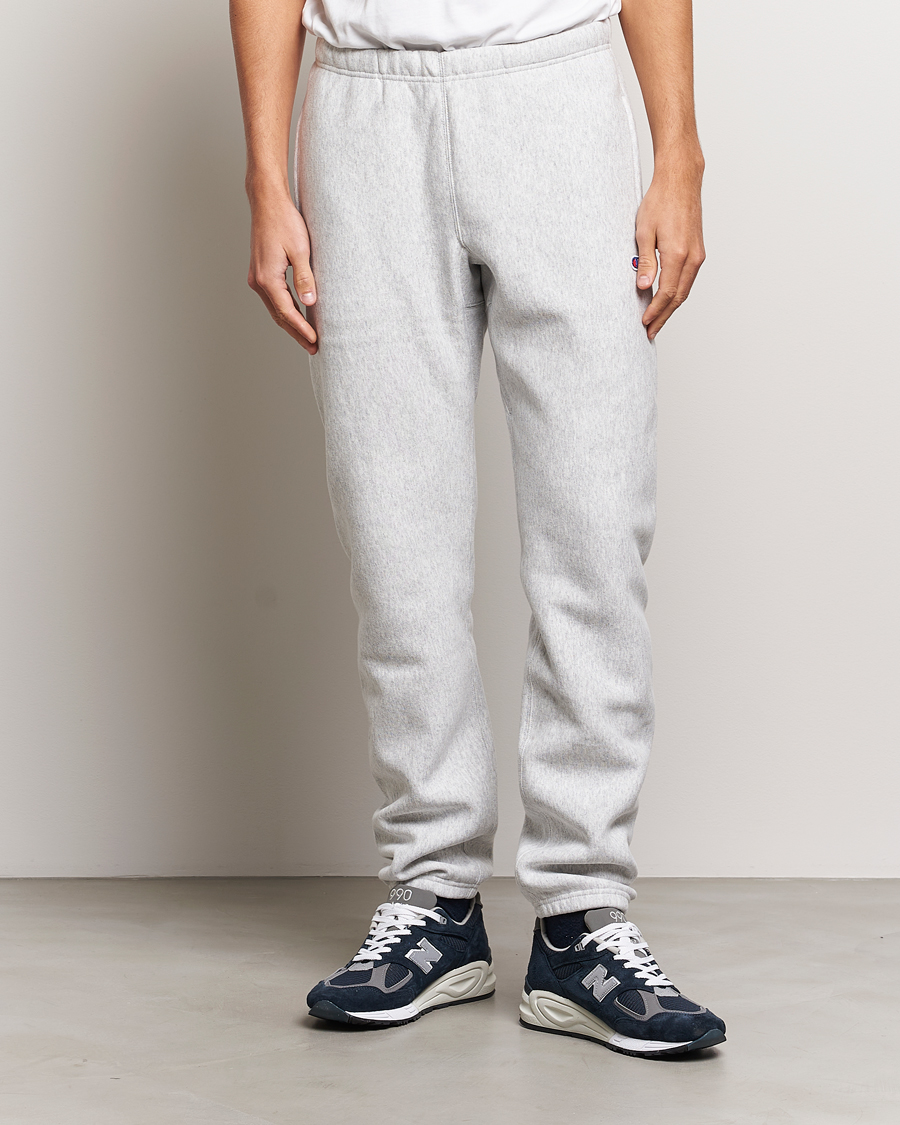 Hombres | Pantalones de chándal | Champion | Reverse Weave Soft Fleece Sweatpants Grey Melange