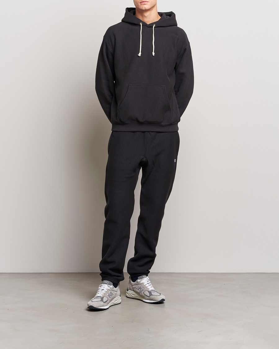 Hombres | Pantalones | Champion | Reverse Weave Soft Fleece Sweatpants Black Beauty