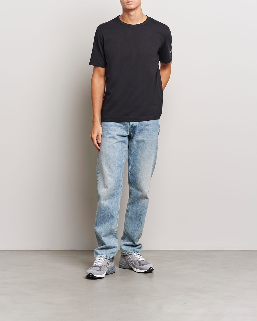 Hombres | Camisetas | Champion | Jersey Crew Neck T-shirt Black Beauty