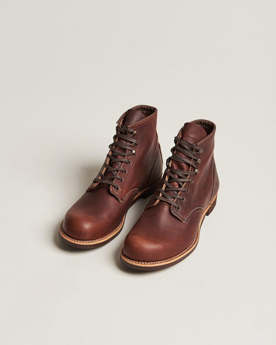 Hombres | Zapatos hechos a mano | Red Wing Shoes | Blacksmith Boot Briar Oil Slick Leather