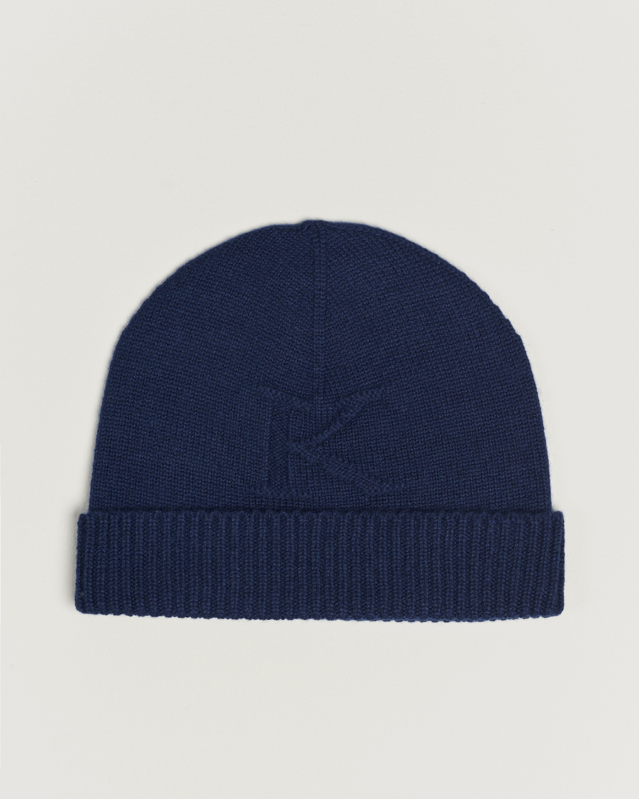 Hombres | Kiton Cashmere Beanie Navy | Kiton | Cashmere Beanie Navy