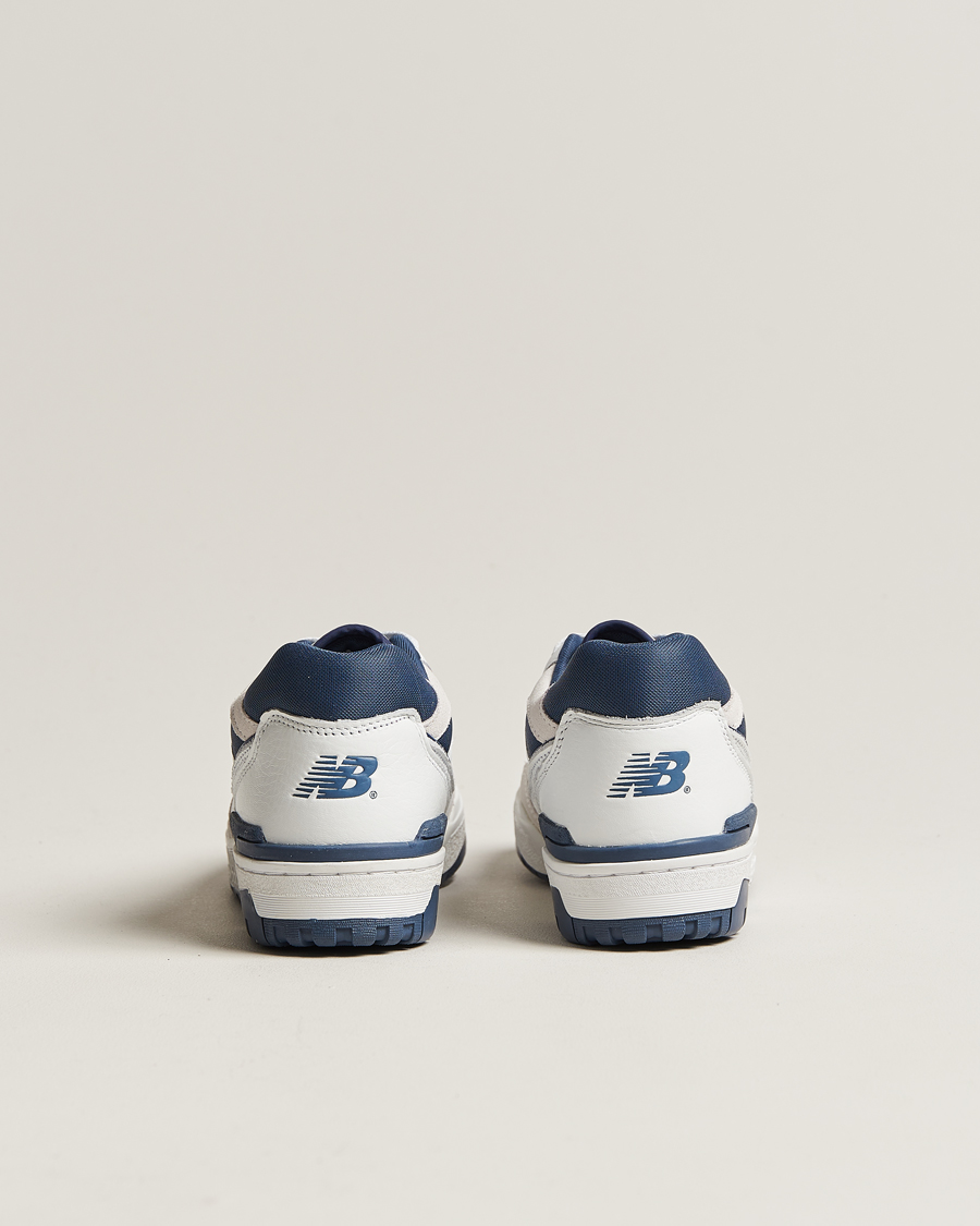 Hombres | New Balance 550 Sneakers White/Blue | New Balance | 550 Sneakers White/Blue